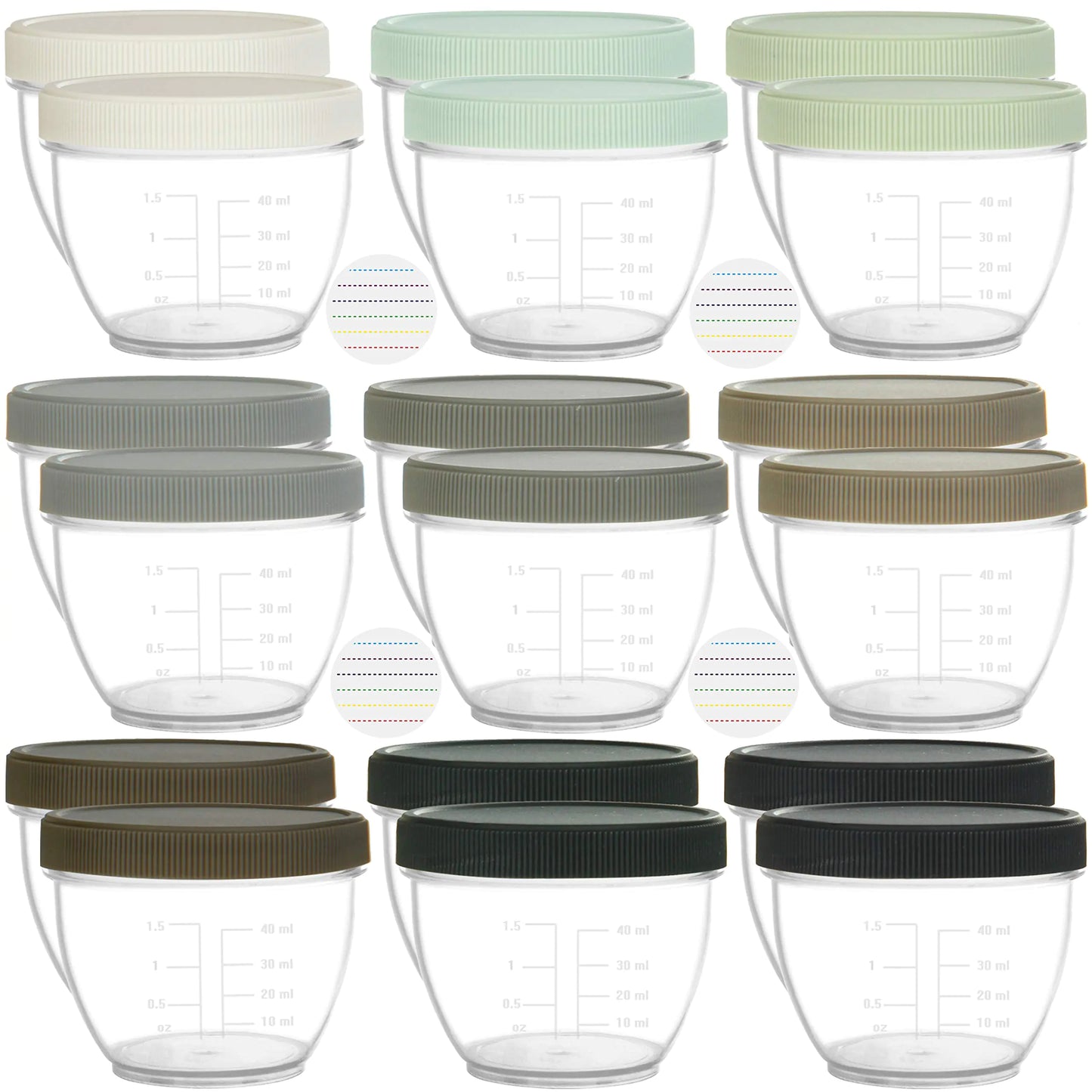 BabyChow 18-Piece Mini Storage Set (2oz)
