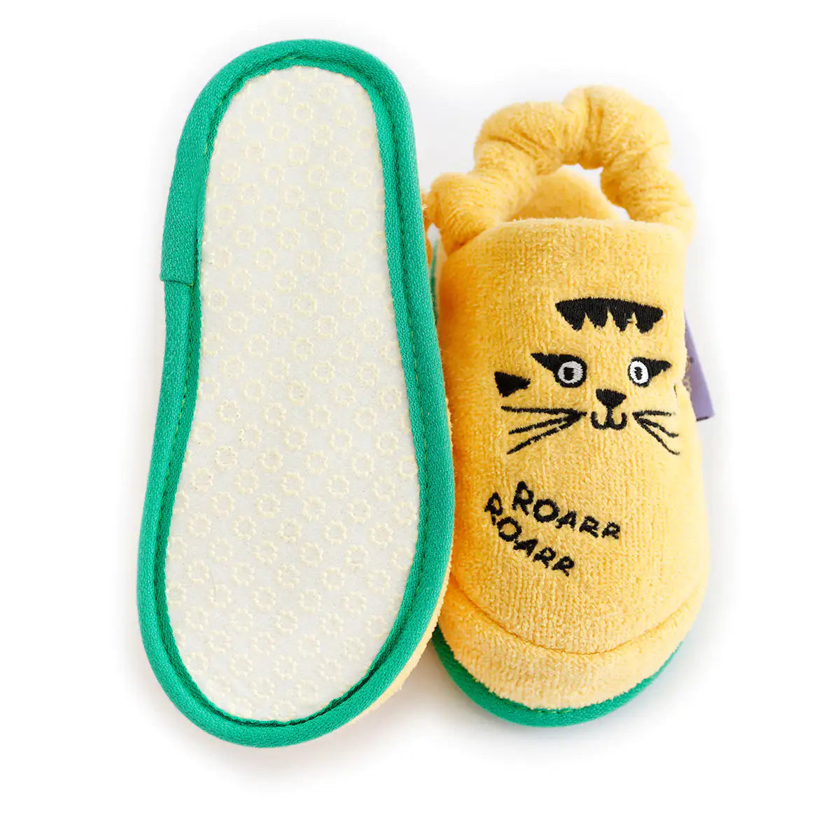 🐆 Skater Cheetah Kids Slippers – Fuzzy & Fun Indoor Footwear