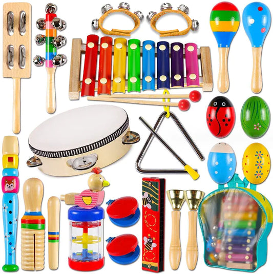 Montessori Musical Toy Kit – 22-Piece Set
