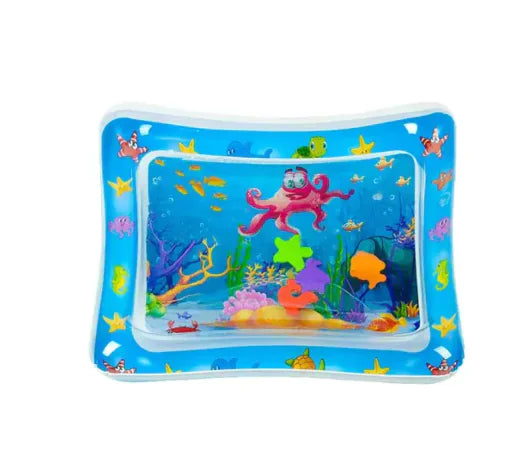 Housruf™ Tummy Time Mat with Ocean Creatures Design