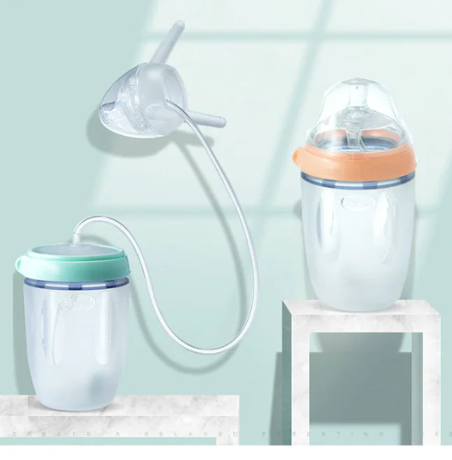Kindora Silicone Sippy Cup — Easy Transition Spill-Proof Cup